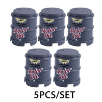 Military Oil Drum Fuel Tank Army War Scene For LEGO Building Blocks Brick Toy