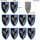 Medieval Military Knights Shields Middle Age For LEGO Building Blocks Brick Toy