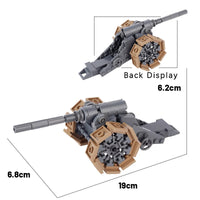Military Weapon WW2 Green Gas Mask German Army Soldiers Building Blocks Toy DIY