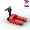 MOC Fuel Gas Tank Wine Barrels Forklift For LEGO Building Blocks Set