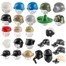 10pcs Military Soldier Trooper Helmet Hat Mask For LEGO Building Block Brick Toy