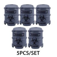 Military Oil Drum Fuel Tank Army War Scene For LEGO Building Blocks Brick Toy