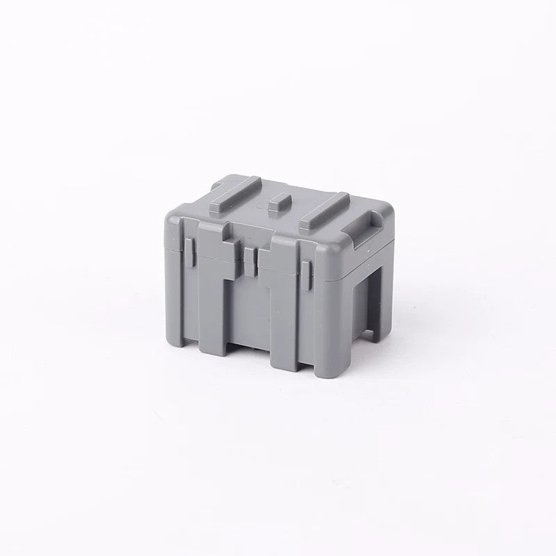 Military MOC SWAT Gun Weapon Box Container Headset Building Blocks Brick Toy DIY