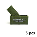 Military Weapon Gun Rifle Pistol Mortar SUV Motorcycle Building Blocks Toy DIY