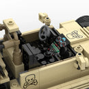 Military Armored Soldier Vehicle Truck Car For LEGO Building Block Brick Toy