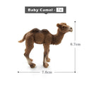 1pc Okapi Sheep Deer Crocodile Lynx Koala Animal Miniature Art Toy Figure Doll