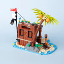 MOC Notice Board Bonfire Stove Medieval Town Street For LEGO Building Blocks Set
