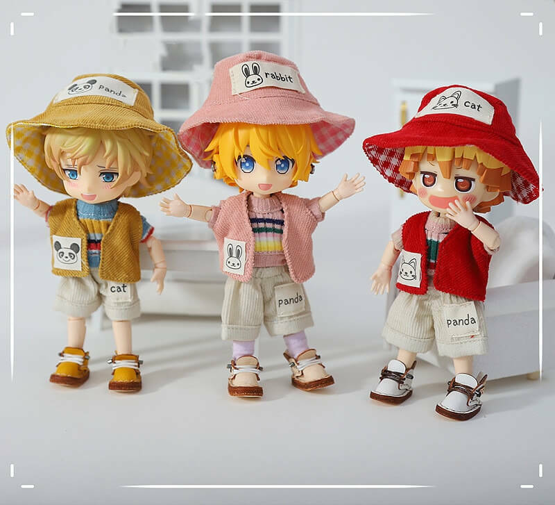 Clothes - Sailor suit Accessories For 1:12 BJD doll OB Obitsu 11 Ymy Doll Toy