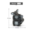 1pc Okapi Sheep Deer Crocodile Lynx Koala Animal Miniature Art Toy Figure Doll