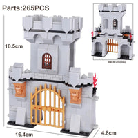 MOC Medieval Military Castle Siege Weapons War Army Knights For LEGO Building Blocks Set