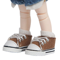 Accessories - Casual canvas Laces shoes For 1:12 BJD doll OB Obitsu 11 Ymy Toy