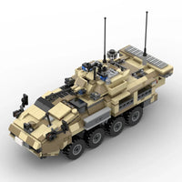 Military Armored Soldier Vehicle Truck Car For LEGO Building Block Brick Toy