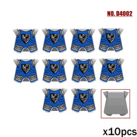 Medieval Military Army Soldier Shield Helmet For LEGO Building Blocks Brick Toy