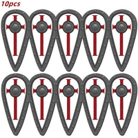 Medieval Military Knights Shields Middle Age For LEGO Building Blocks Brick Toy