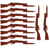 Military Soldier MOC WW2 Gun Arms 98K PPSH For LEGO Building Blocks Brick Toy