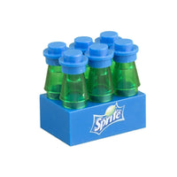 City Food Milk Wine Drink Bottle Supermarket 95228 for Lego Building Blocks Set