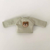 Clothes - Bear Long Sleeve Shirt For 1:12 BJD doll OB Obitsu 11 Ymy Toy
