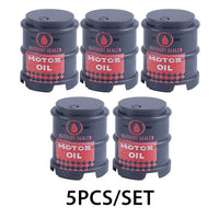 Military Oil Drum Fuel Tank Army War Scene For LEGO Building Blocks Brick Toy