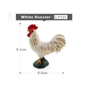 1pc Simulation Chicken Duck Goose Figurine Animal Miniature Art Toy Figure Doll
