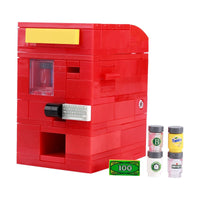 MOC City ATM Vending Machine Gold Bar  Money For Lego Building Block Brick Sets