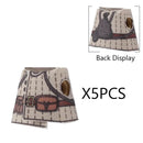MOC WW2 Soviet Red Army Coat Soldier Clothes For LEGO Building Blocks Brick Toy