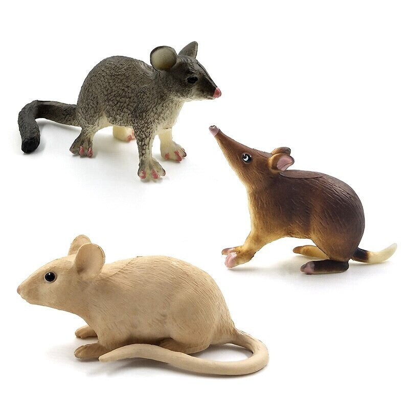 1pc Rodent Mouse Rat Animal Miniature Garden Craft  Home Art Toy Figure Doll DIY