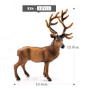 1pc Sika Deer Reindeer Elk Simulation Animal Miniature Art Toy Figure Doll DIY