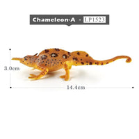 1pc Lizard Centipede Snake Squirrel Jungle Animal Miniature Art Toy Figure Doll