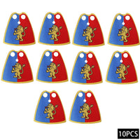 Medieval Military Officer Cape Lion Knights Fur Cloak For LEGO Building Blocks Brick Toy