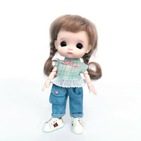 Clothes - Bear Long Sleeve Shirt For 1:12 BJD doll OB Obitsu 11 Ymy Toy