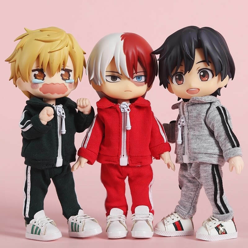 Clothes - Sportswear Tracksuit Outfit For 1:12 BJD doll OB Obitsu 11 Ymy Toy