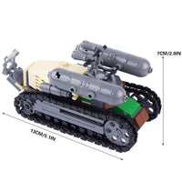 WW2 Military Tank Army Soldier Vehicle Car For LEGO Building Blocks Brick Toy