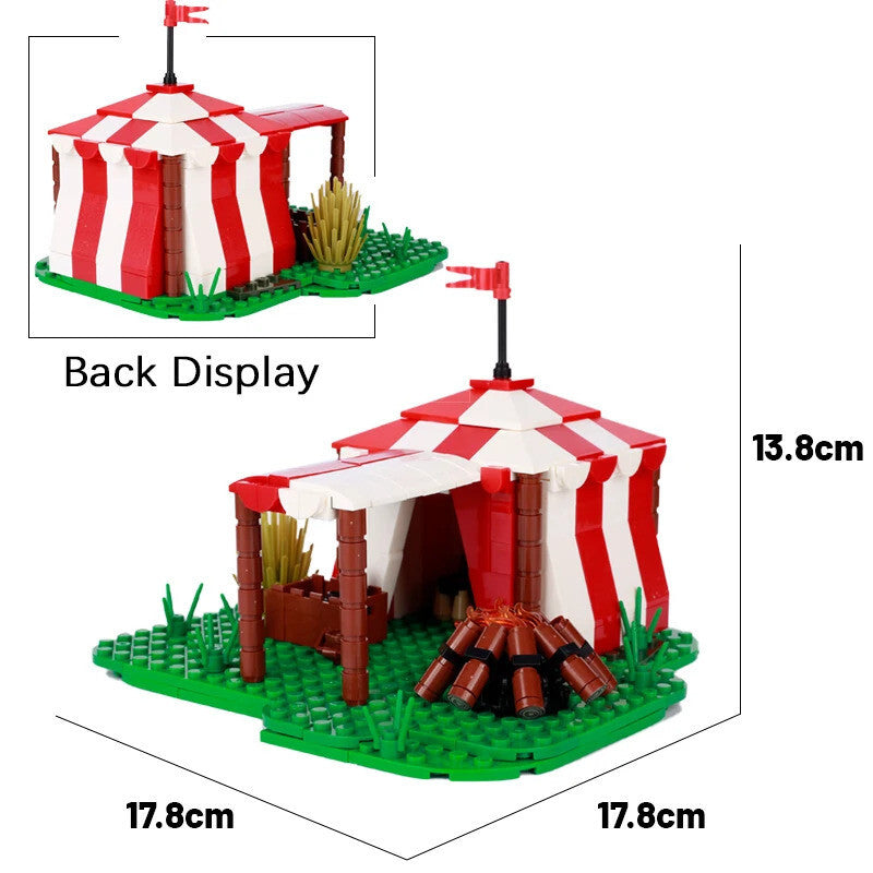MOC Medieval Military Castle Siege Weapons War Army Knights For LEGO Building Blocks Set