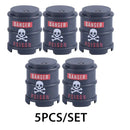 Military Oil Drum Fuel Tank Army War Scene For LEGO Building Blocks Brick Toy