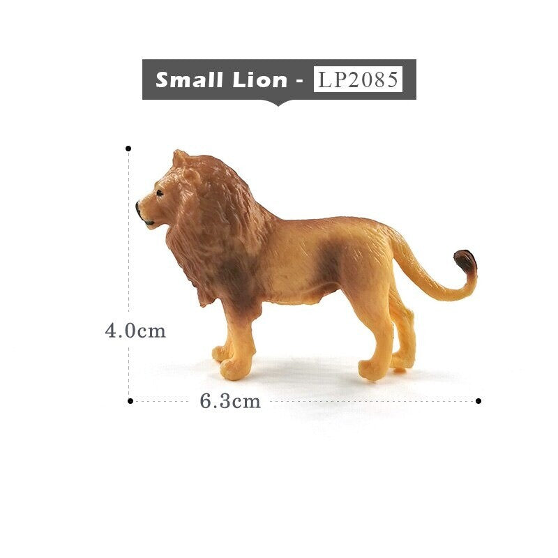 1pc Lizard Centipede Snake Squirrel Jungle Animal Miniature Art Toy Figure Doll
