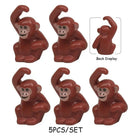 MOC Animal Monkey Ape Anglerfish Dragon Fish for LEGO Sets Building Block Set