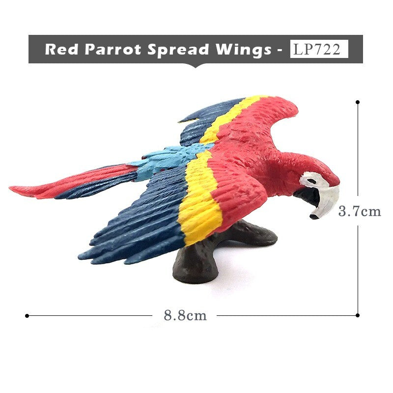 1pc Simulation turkey bird Chicken Farm Animal Miniature Art Toy Figure Doll
