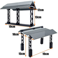 City Train Bridge Traffic Light for Lego Kit Building Blocks Sets DIY - 14 types