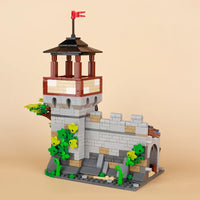 MOC Medieval Military Castle Siege Weapons War Army Knights For LEGO Building Blocks Set