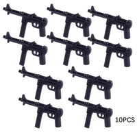 Military Soldier MOC WW2 Gun Arms 98K PPSH For LEGO Building Blocks Brick Toy