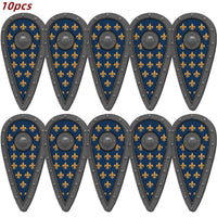 Medieval Military Knights Shields Middle Age For LEGO Building Blocks Brick Toy