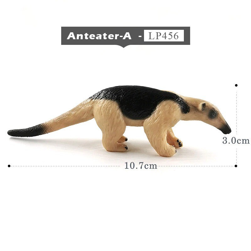 1pc Lizard Centipede Snake Squirrel Jungle Animal Miniature Art Toy Figure Doll
