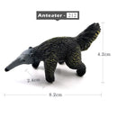 1pc Badger Wolverine Anteater Beaver Animal Miniature Art Toy Figure Doll DIY