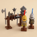 MOC Medieval Military Castle Siege Weapons War Army Knights For LEGO Building Blocks Set