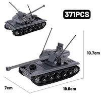 WW2 Military Tank Army Soldier Vehicle Car For LEGO Building Blocks Brick Toy