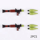 Military Soldier MOC WW2 Gun Arms 98K PPSH For LEGO Building Blocks Brick Toy