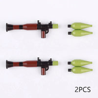 Military Soldier MOC WW2 Gun Arms 98K PPSH For LEGO Building Blocks Brick Toy