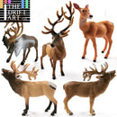 1pc Sika Deer Reindeer Elk Simulation Animal Miniature Art Toy Figure Doll DIY