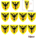 Medieval Military Knights Shields Middle Age For LEGO Building Blocks Brick Toy