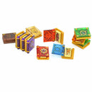 12pcs Magic Books Fantasy Wizard Witch City Building Blocks Bricks Toy DIY